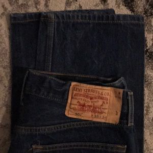 Levi’s 501 button fly jeans